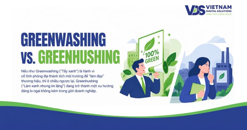 Greenhushing Là Gì? Khi Doanh Nghiệp Làm Xanh Nhưng Chọn Im Lặng